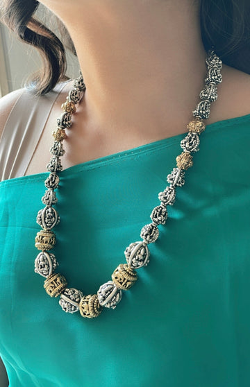 92.5 Silver Gold Plated Nakshatra Chain