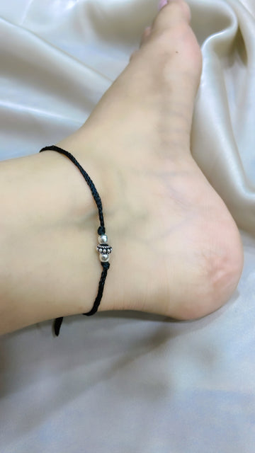 Pure Silver Moha Anklet