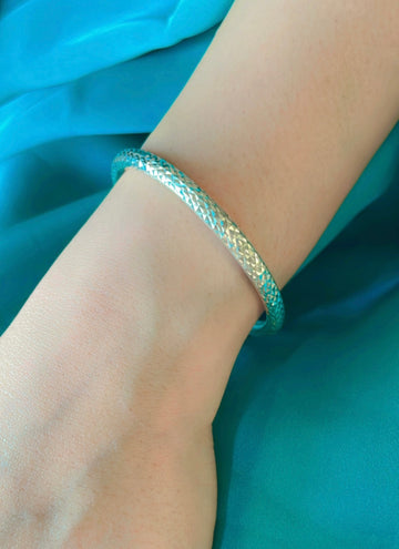 92.5 Silver Eliza Kada Bracelet