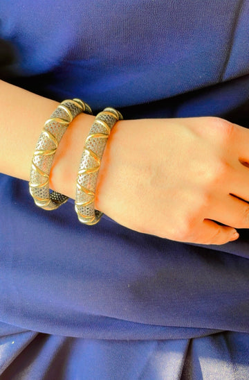 92.5 Silver Svara Bangle