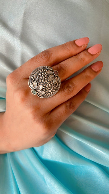 92.5 Silver Amala Ring