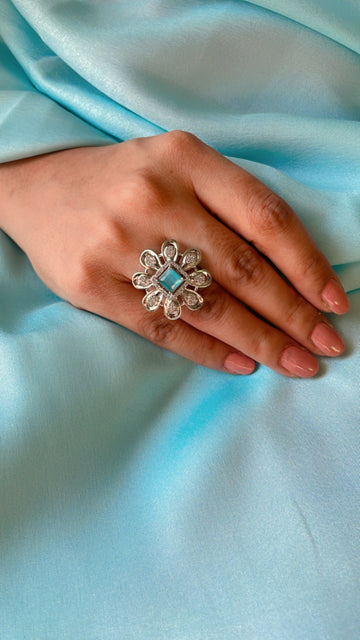 92.5 Silver Shuchi Ring