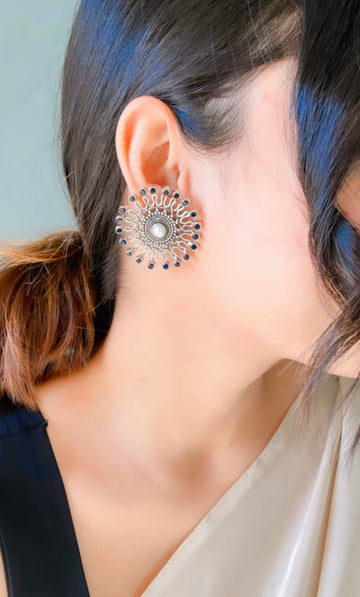 92.5 Silver Aadhya Earrings