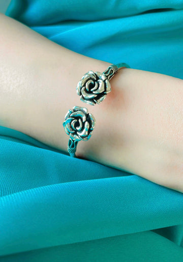 92.5 Silver Flora Bracelet