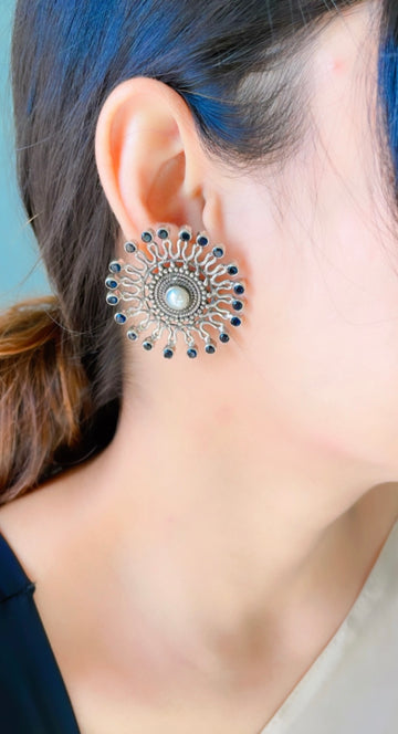 92.5 Silver Aadhya Earrings