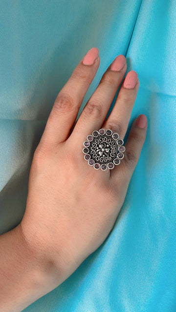 92.5 Silver Alisa Ring