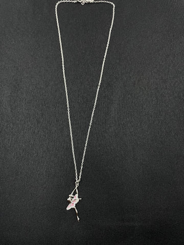 92.5 Silver Minimalistic Naomi Ballerina Pendant