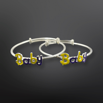 92.5 Silver Baby Bangles