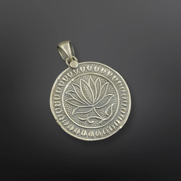 92.5 Silver Lotus Pendant