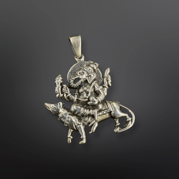 92.5 Silver Om Ganeshay Namah Pendant